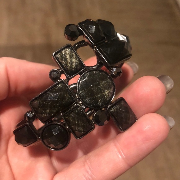 Geometric abstract bracelet - Picture 1 of 5